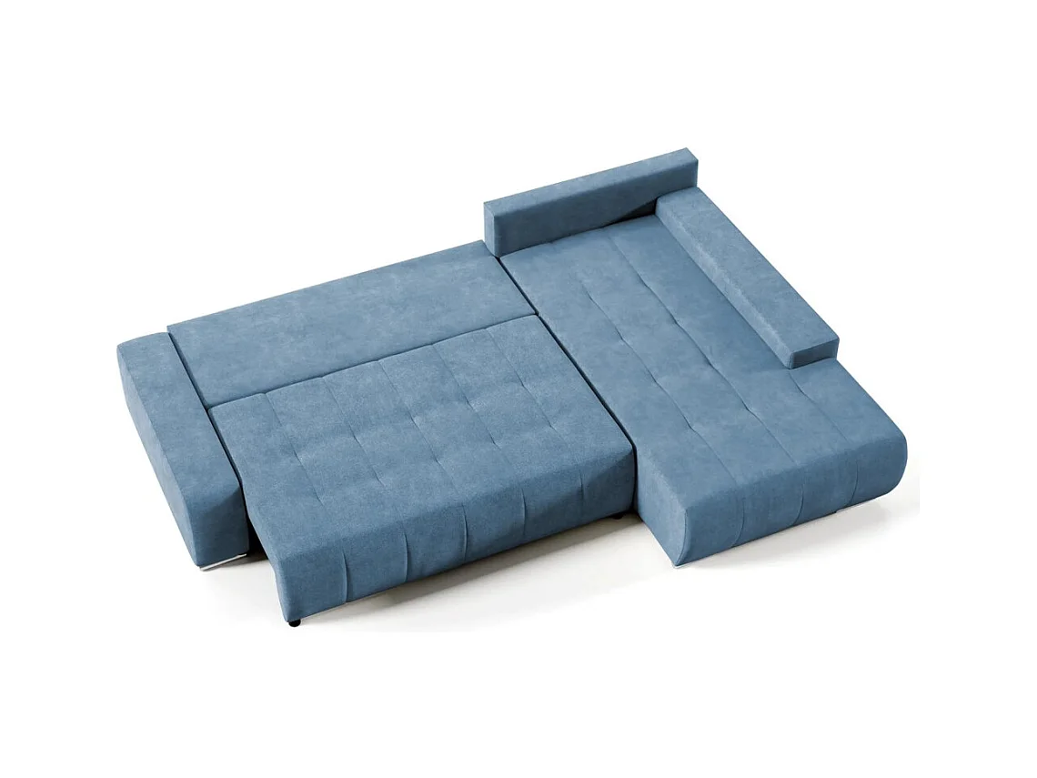 ECKSCHLAFSOFA Draco L Blau
