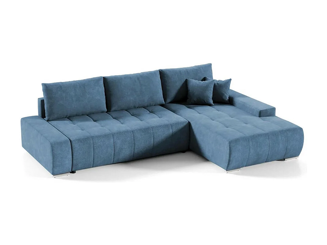 ECKSCHLAFSOFA Draco L Blau