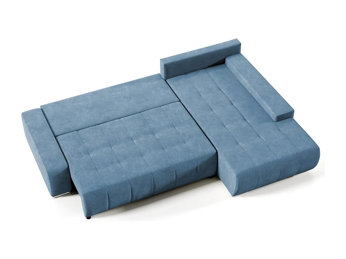 ECKSCHLAFSOFA Draco L Blau