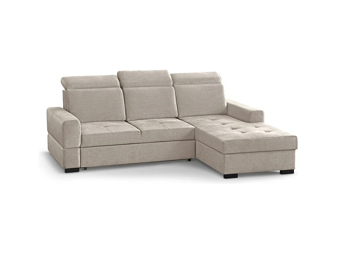 ECKSCHLAFSOFA Alex Mini beige rechts