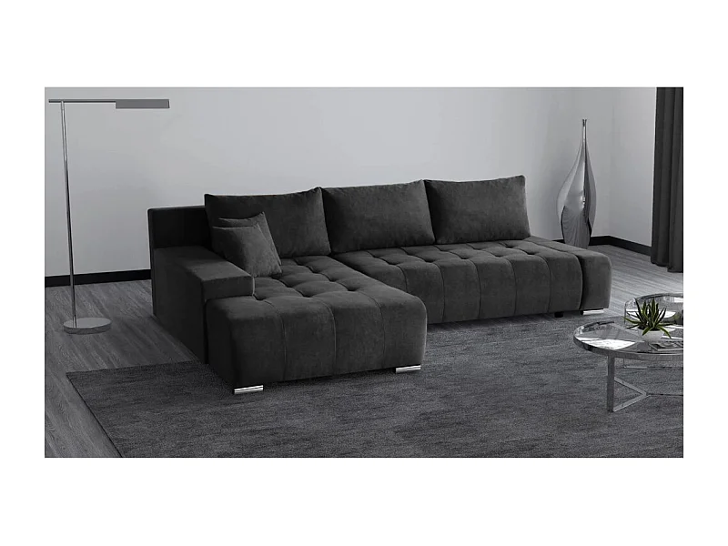 ECKSCHLAFSOFA Draco L Anthrazit