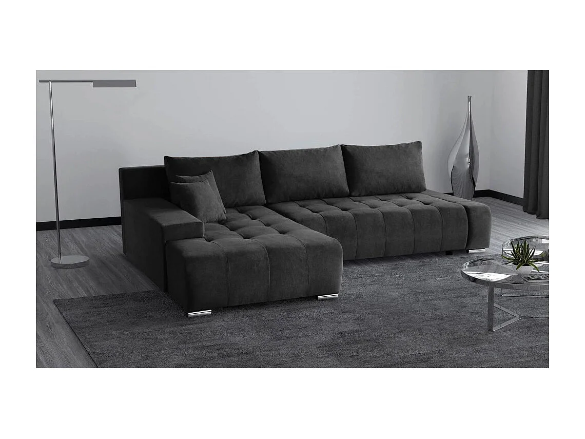 ECKSCHLAFSOFA Draco L Anthrazit