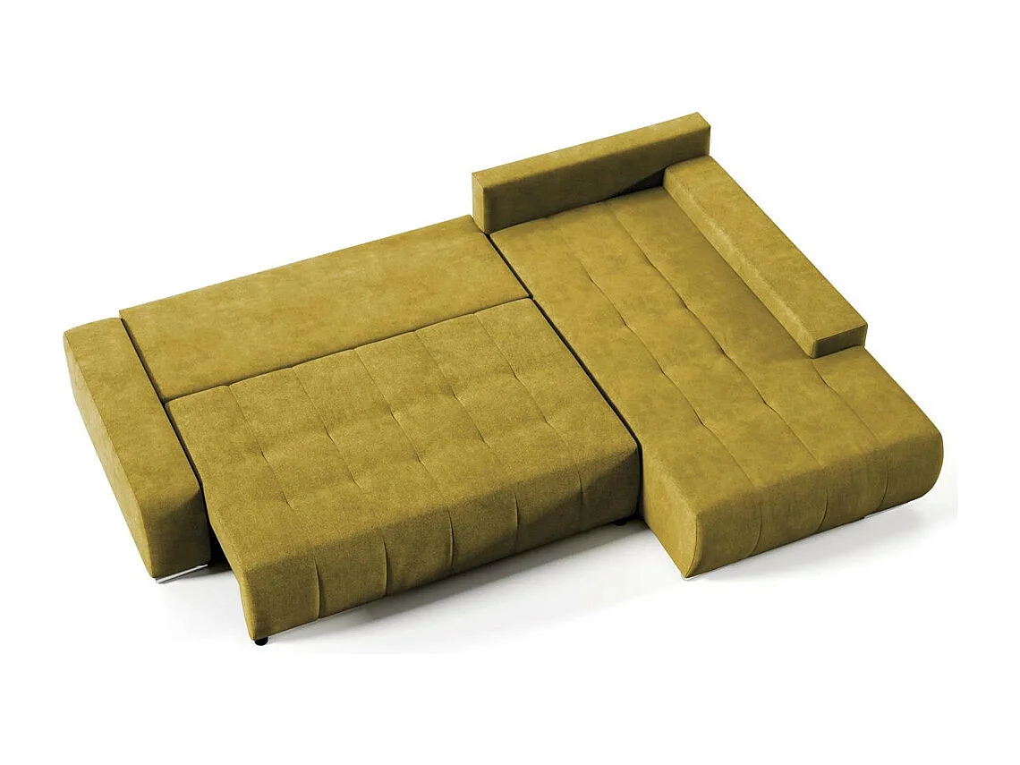 ECKSCHLAFSOFA Draco L Gelb