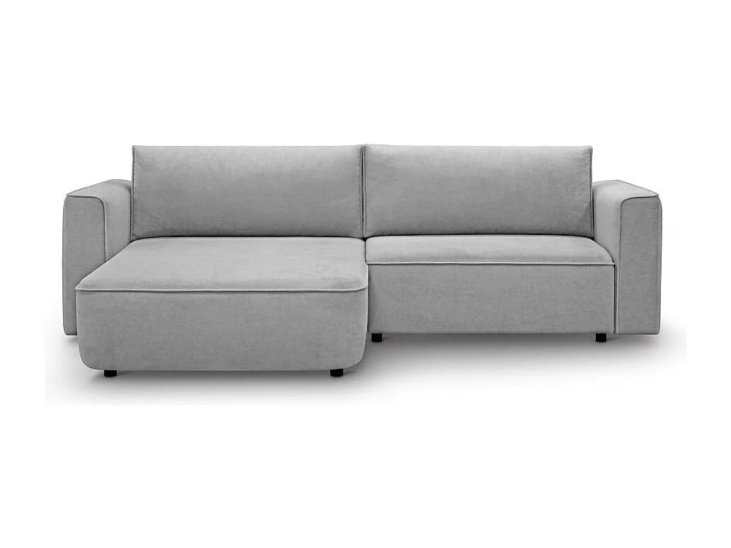 ECKSCHLAFSOFA Carlos hellgrau