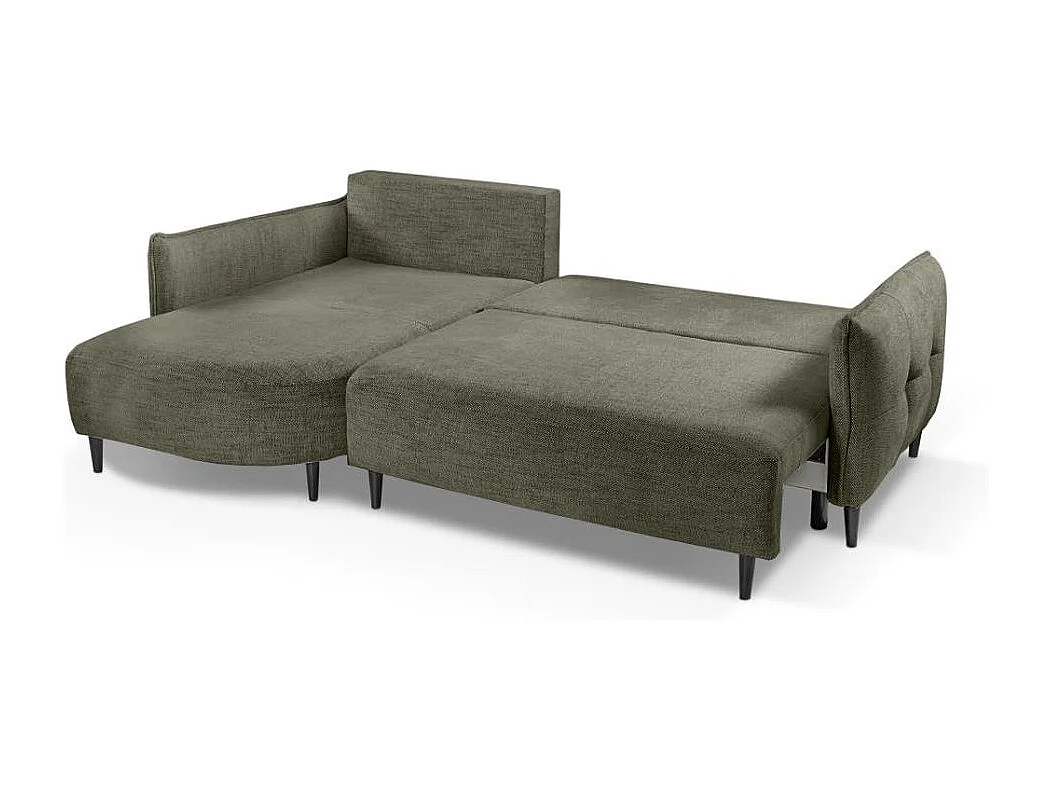 Hoekslaapbank Sycylia links groen