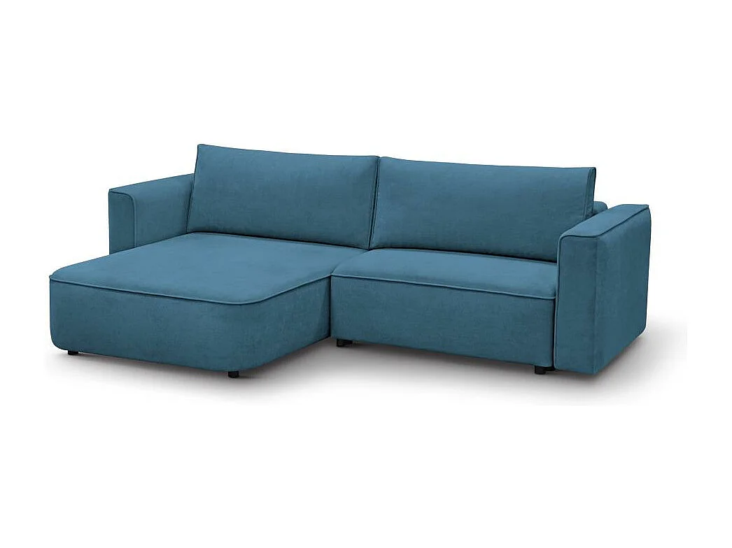 ECKSCHLAFSOFA Carlos dunkelblau