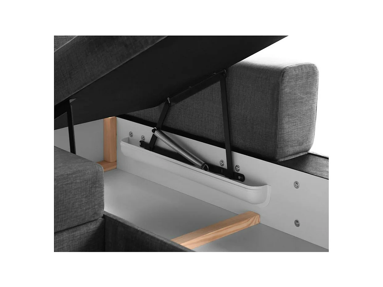 ECKSCHLAFSOFA Alex Mini hellbraun links