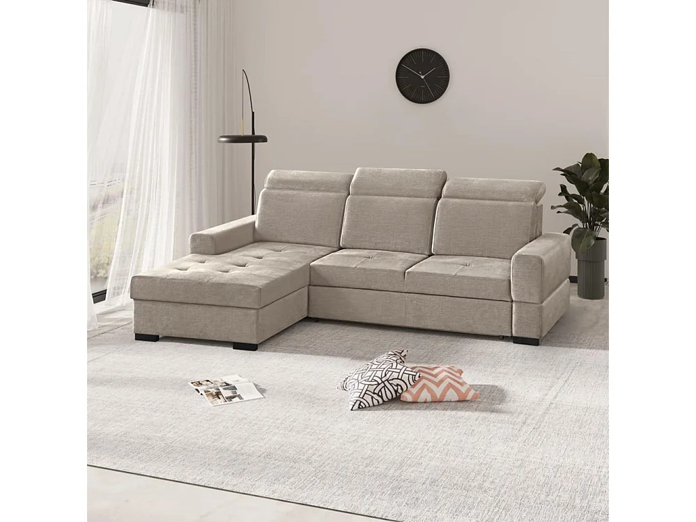 CANAPE Alex Mini marron clair gauche