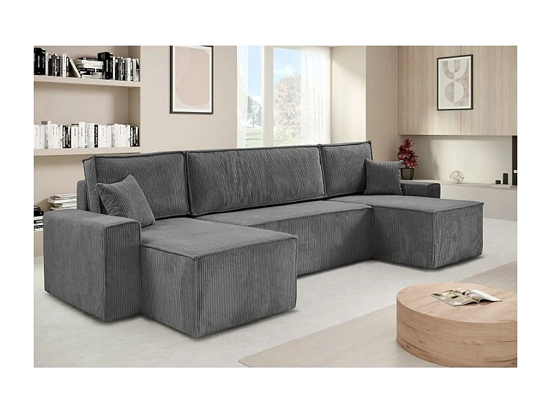 WOONLANDSCHAP Hektor U met slaapfunctie grijs