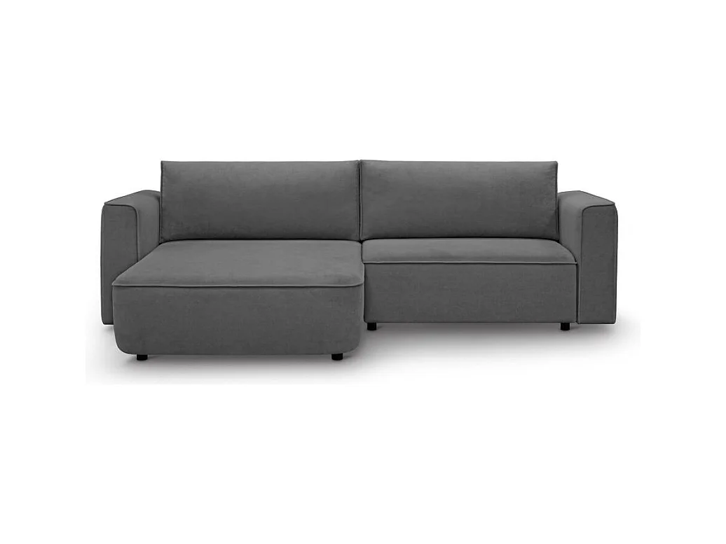 ECKSCHLAFSOFA Carlos dunkelgrau