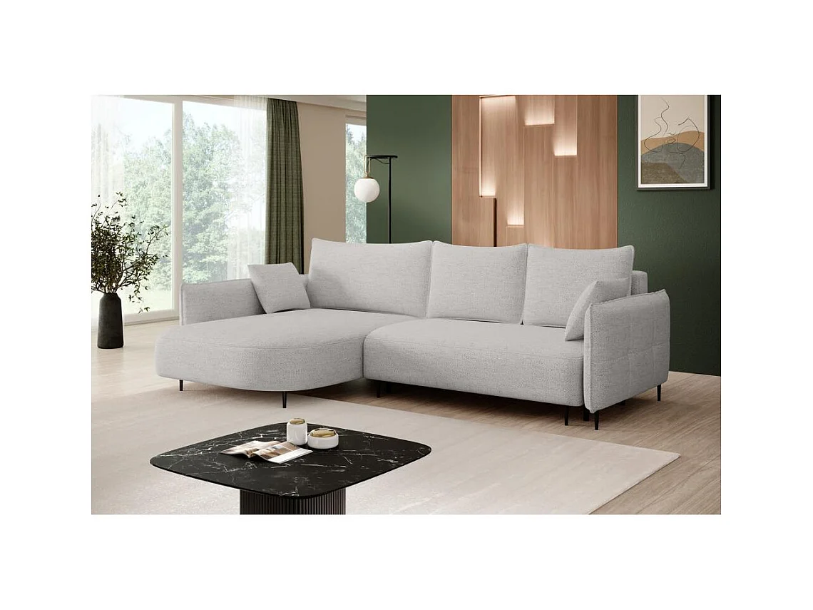 ECKSCHLAFSOFA Sycylia links beige