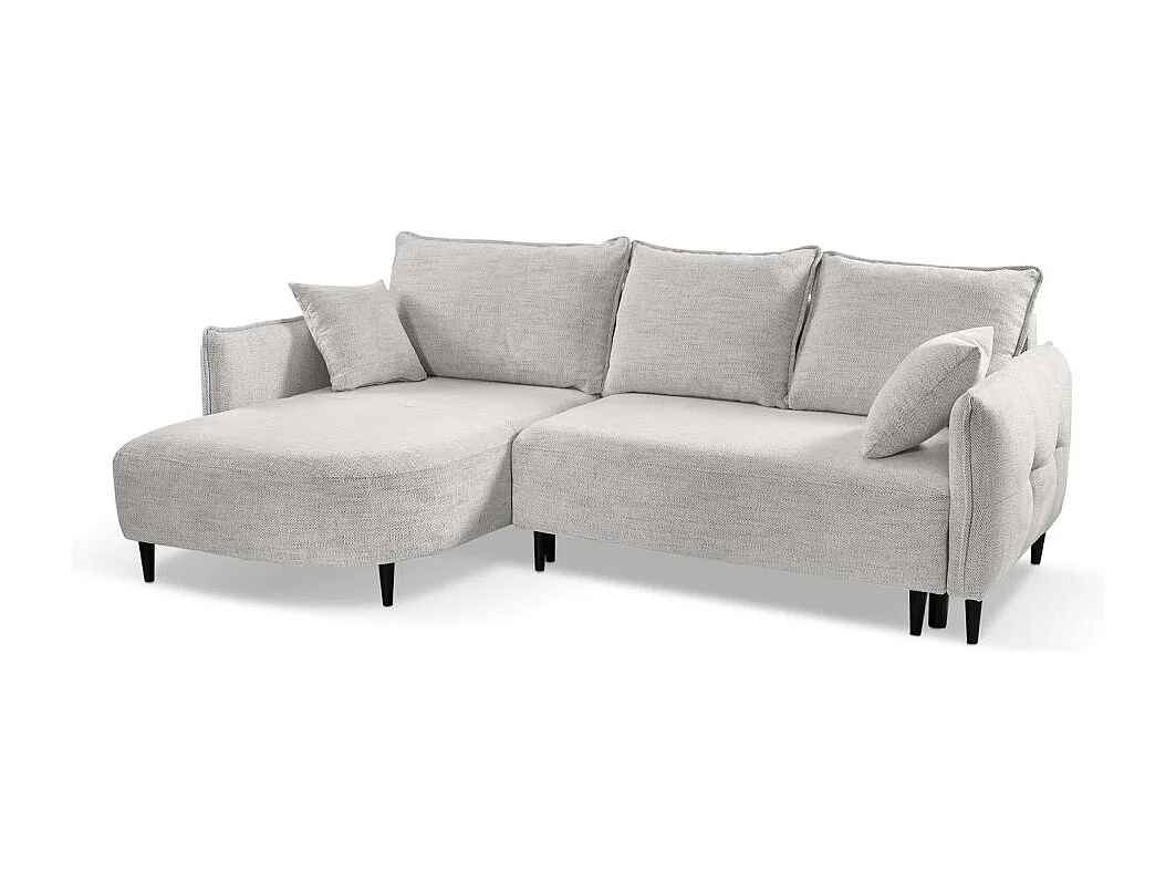 Hoekslaapbank Sycylia links beige