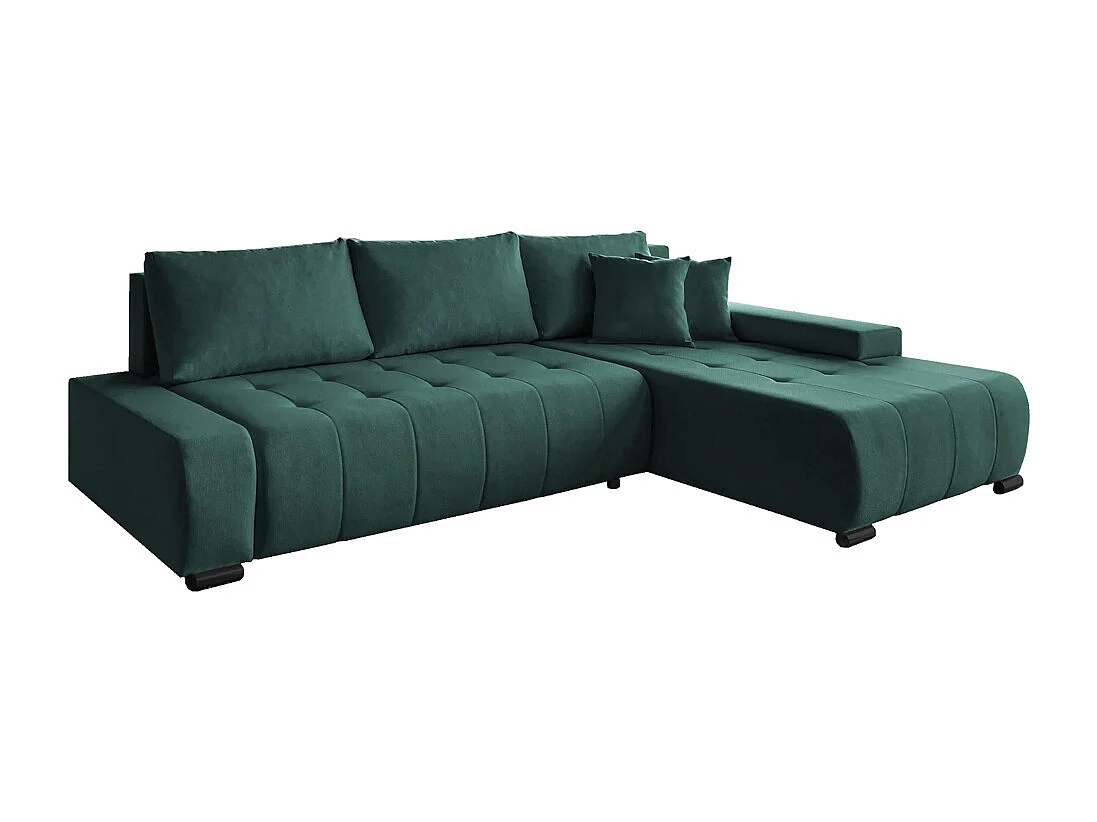 Hoekslaapbank Draco L Groen