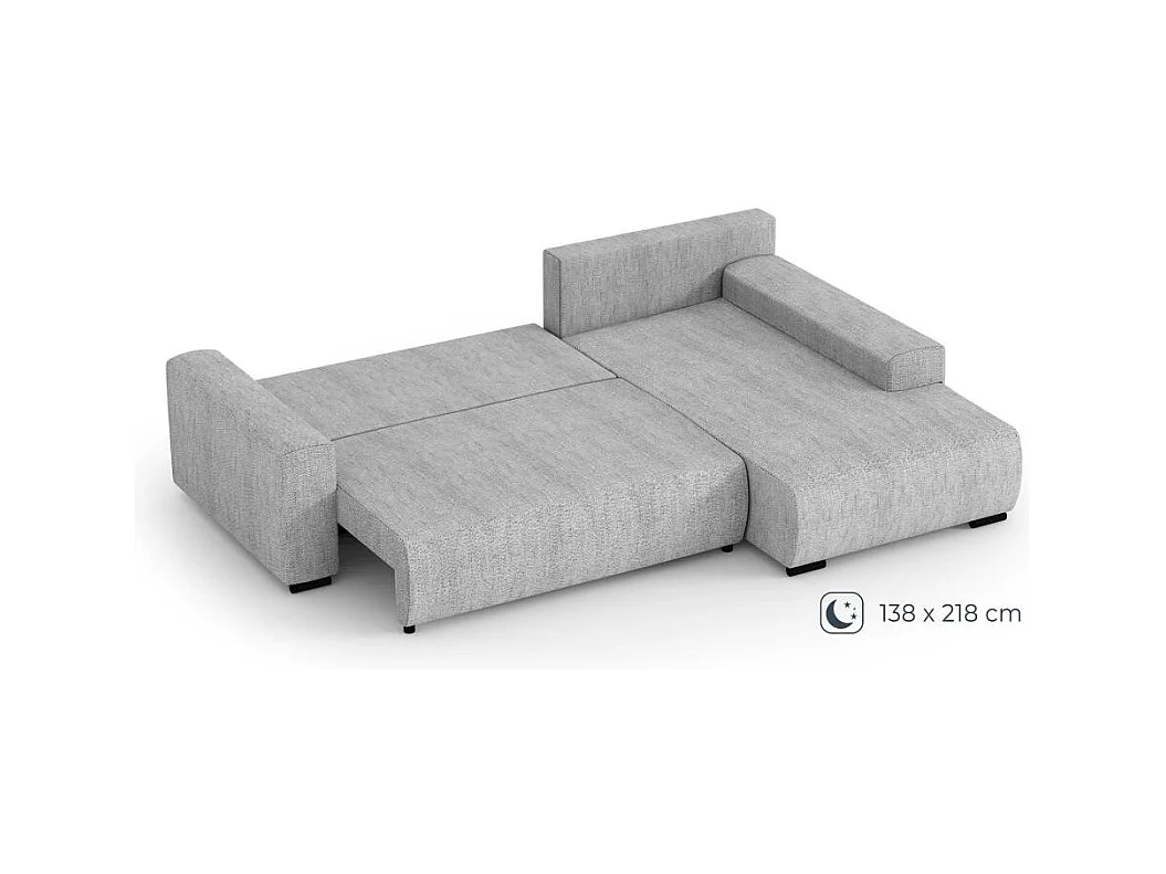 ECKSCHLAFSOFA Benny anthrazit rechts