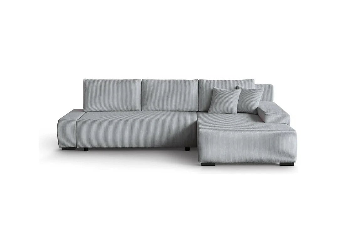 ECKSCHLAFSOFA Draco L Hellgrau