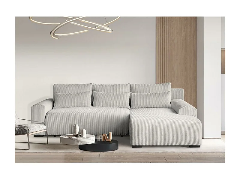 ECKSCHLAFSOFA Benny beige rechts