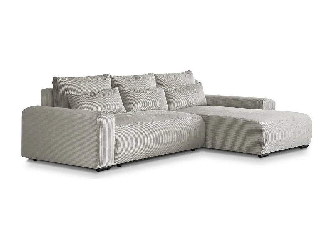 Hoekslaapbank Benny beige rechts