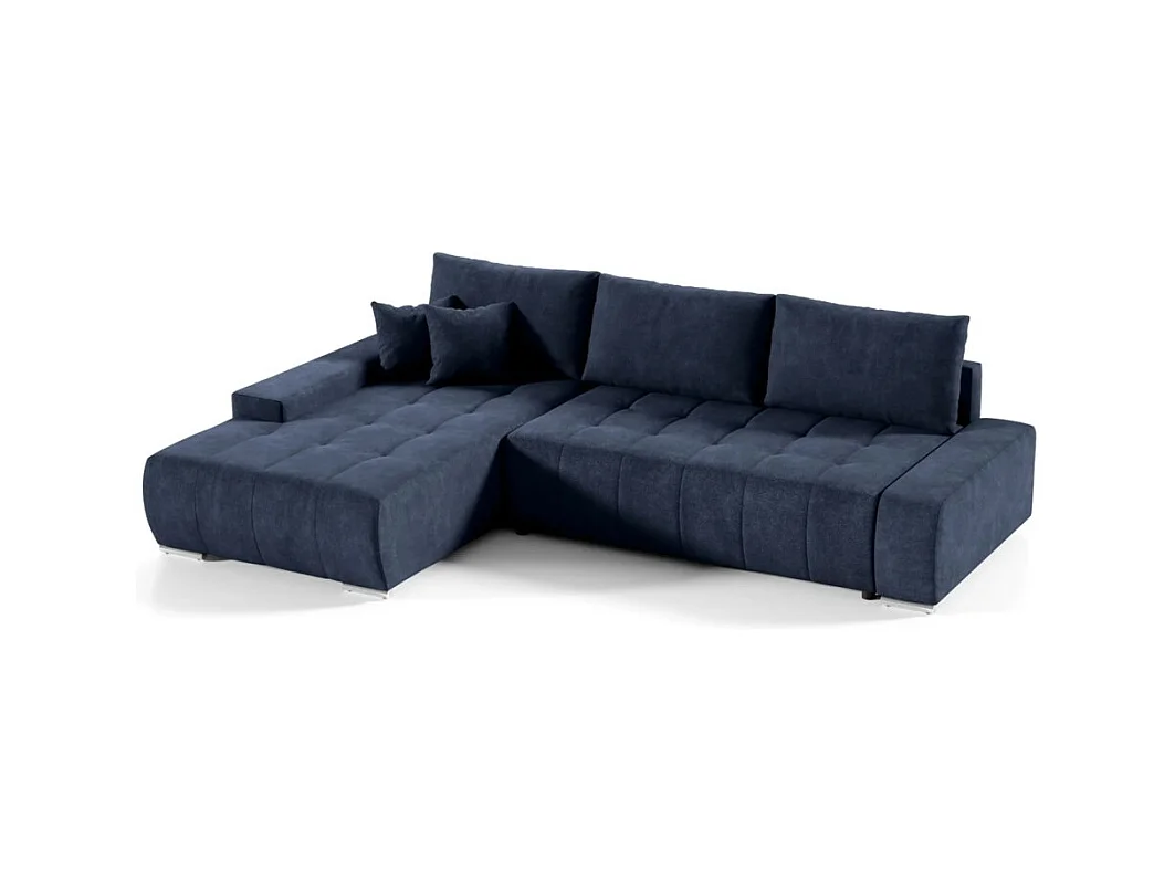 ECKSCHLAFSOFA Draco L Dunkelblau