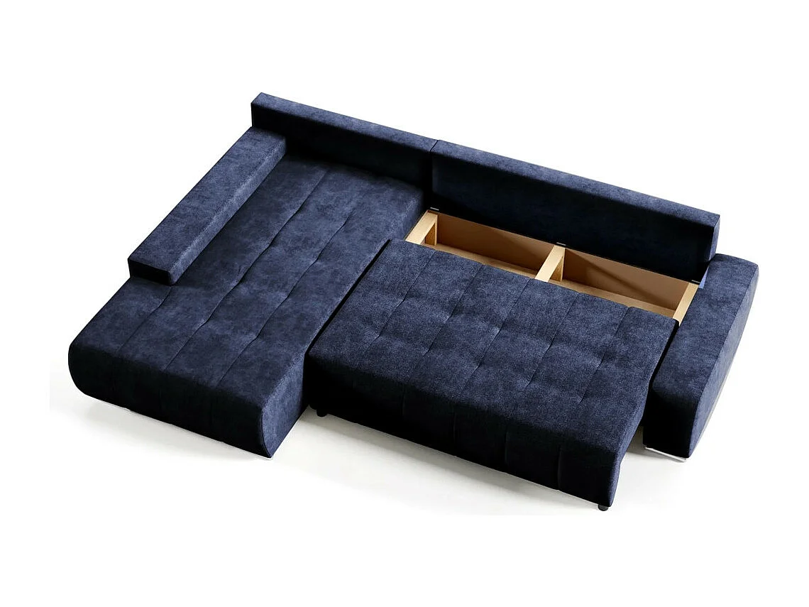 ECKSCHLAFSOFA Draco L Dunkelblau