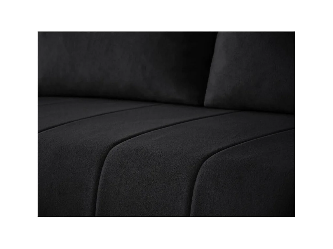 ECKSCHLAFSOFA Capri schwarz