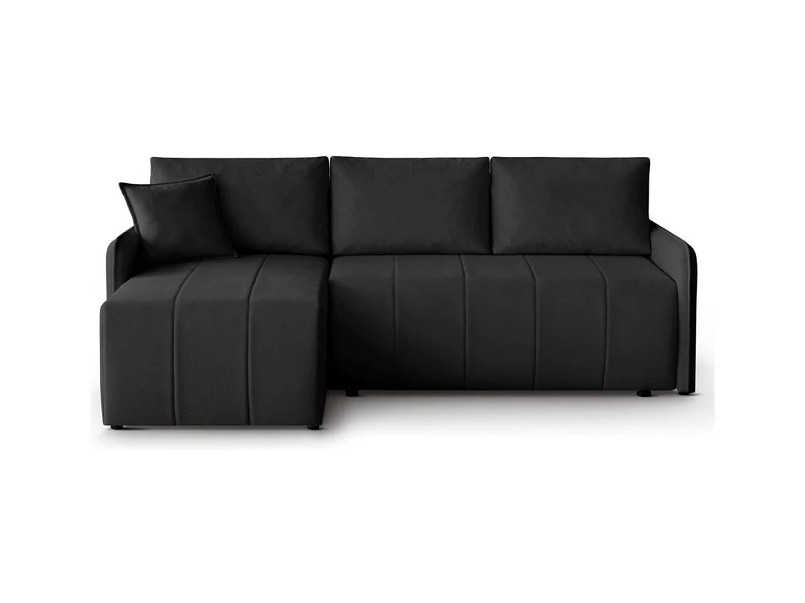 ECKSCHLAFSOFA Capri schwarz