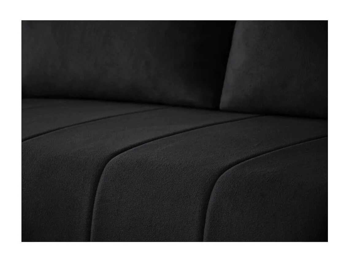 ECKSCHLAFSOFA Capri schwarz