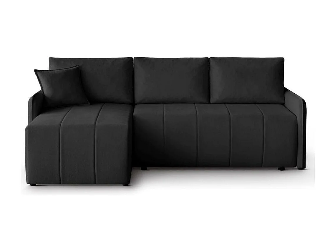 ECKSCHLAFSOFA Capri schwarz
