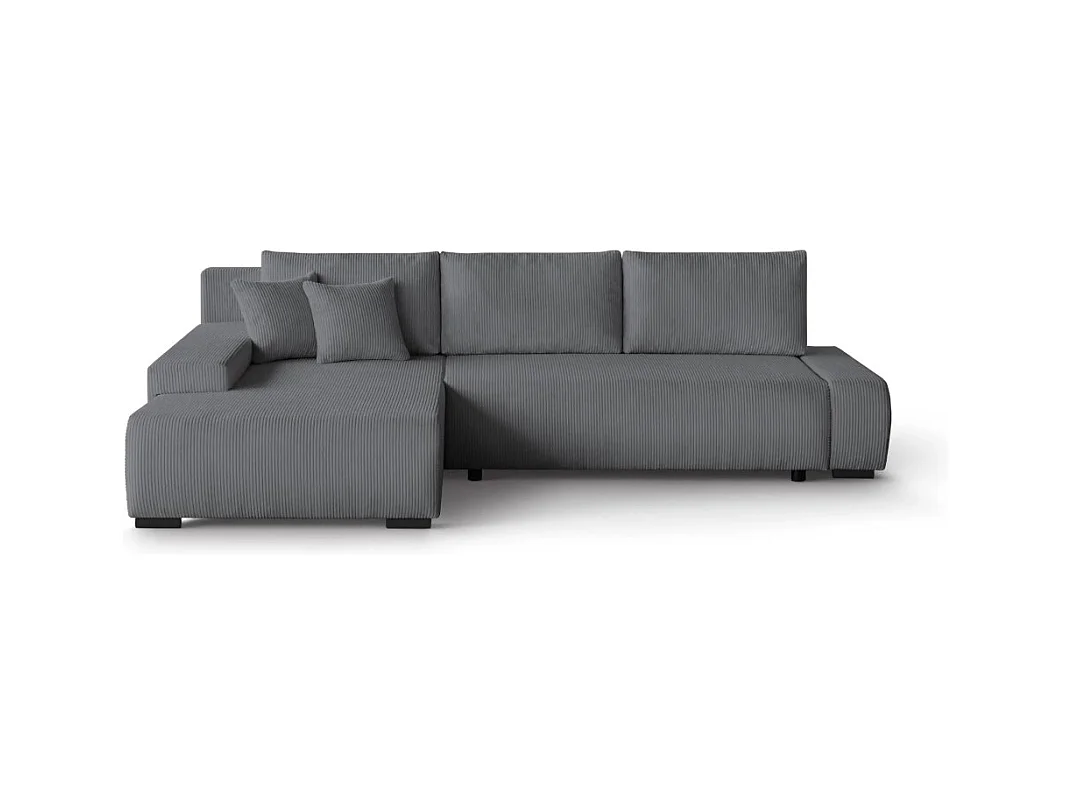 ECKSCHLAFSOFA Draco L Grau