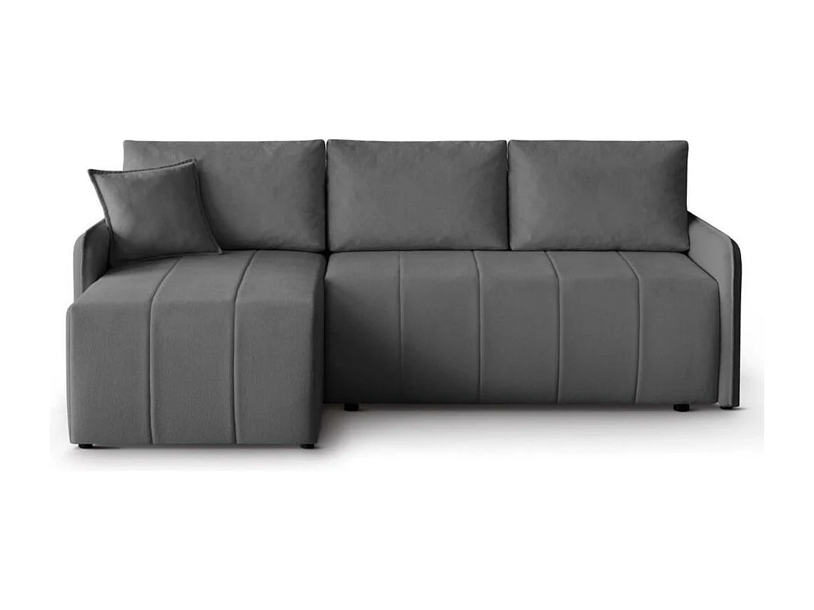 ECKSCHLAFSOFA Capri dunkelgrau