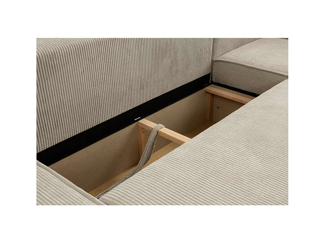 WOONLANDSCHAP Hektor U met slaapfunctie beige