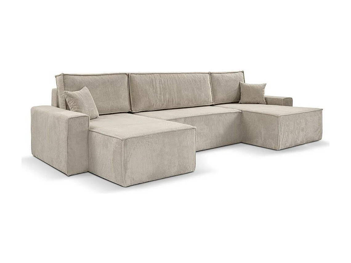 WOONLANDSCHAP Hektor U met slaapfunctie beige