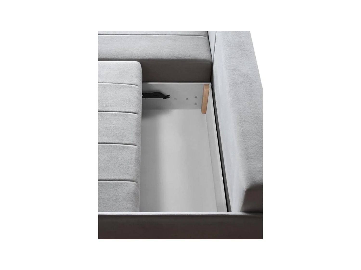 ECKSCHLAFSOFA Capri grau