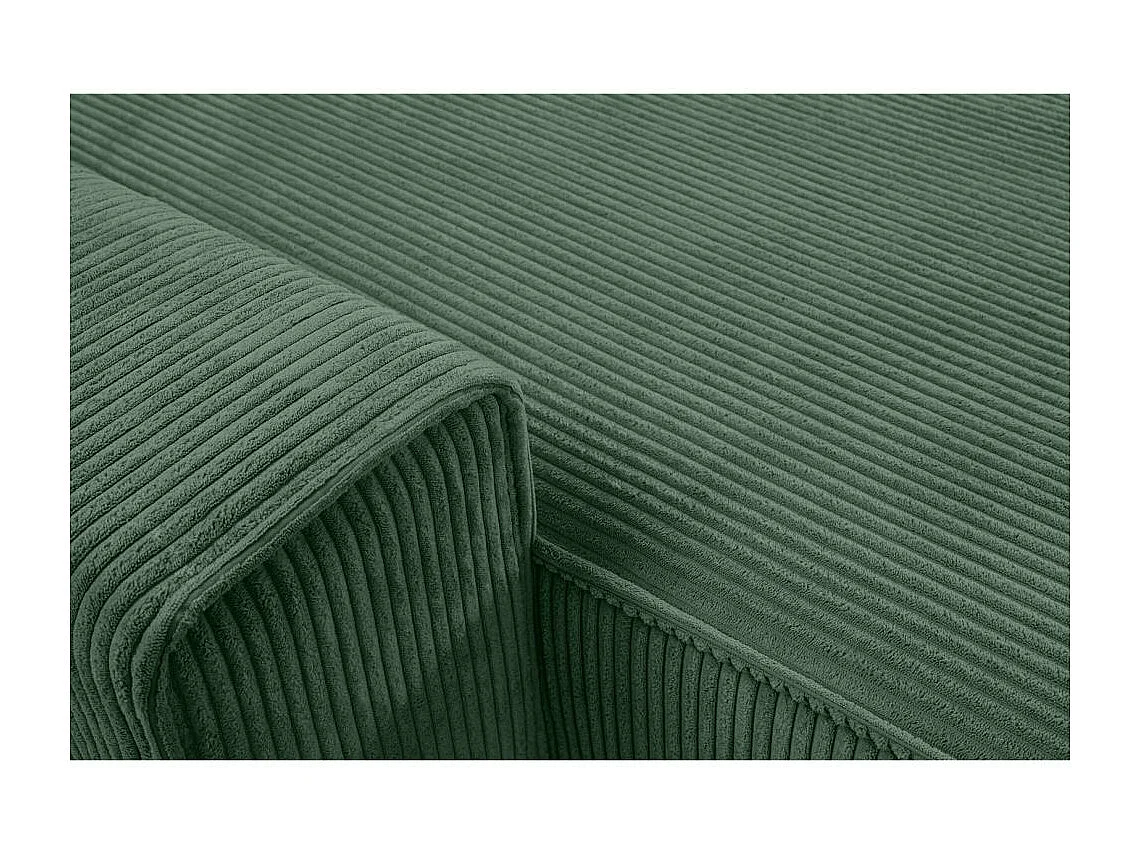 CANAPE Hektor U avec fonction sommeil vert