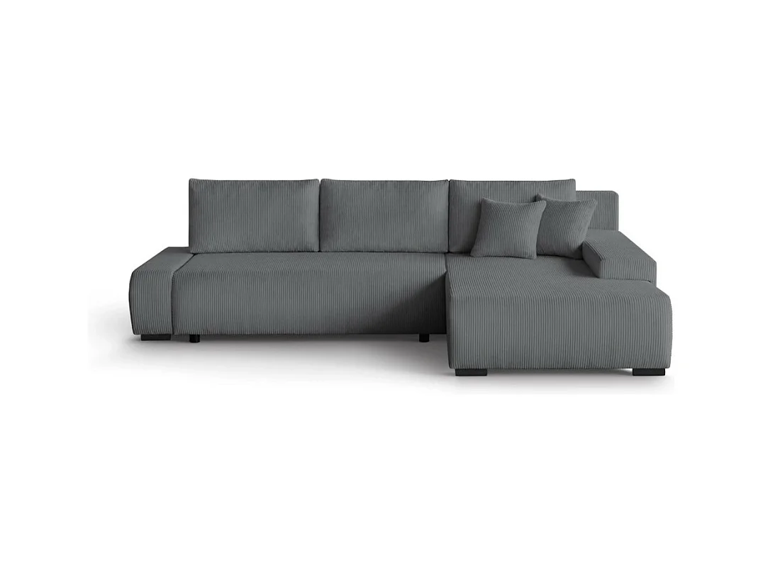 ECKSCHLAFSOFA Draco L Grau