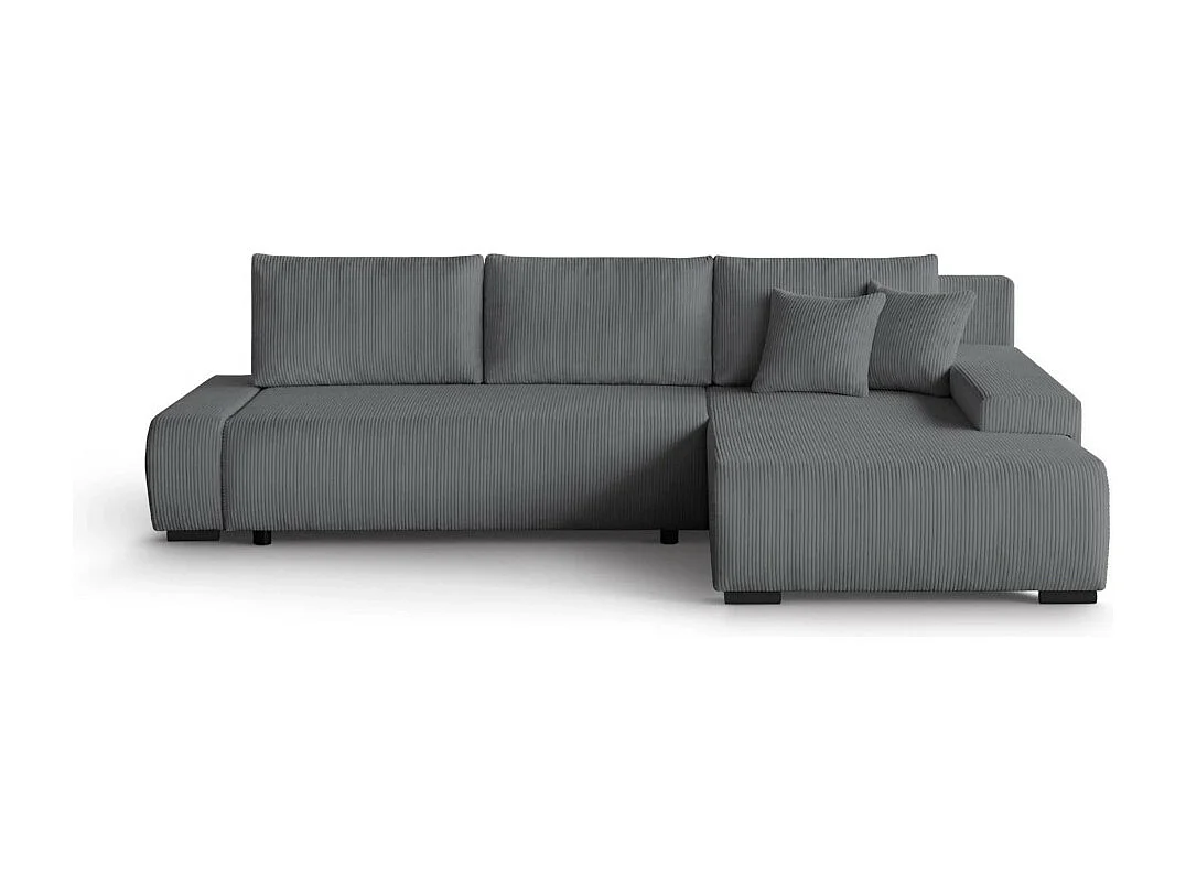 ECKSCHLAFSOFA Draco L Grau