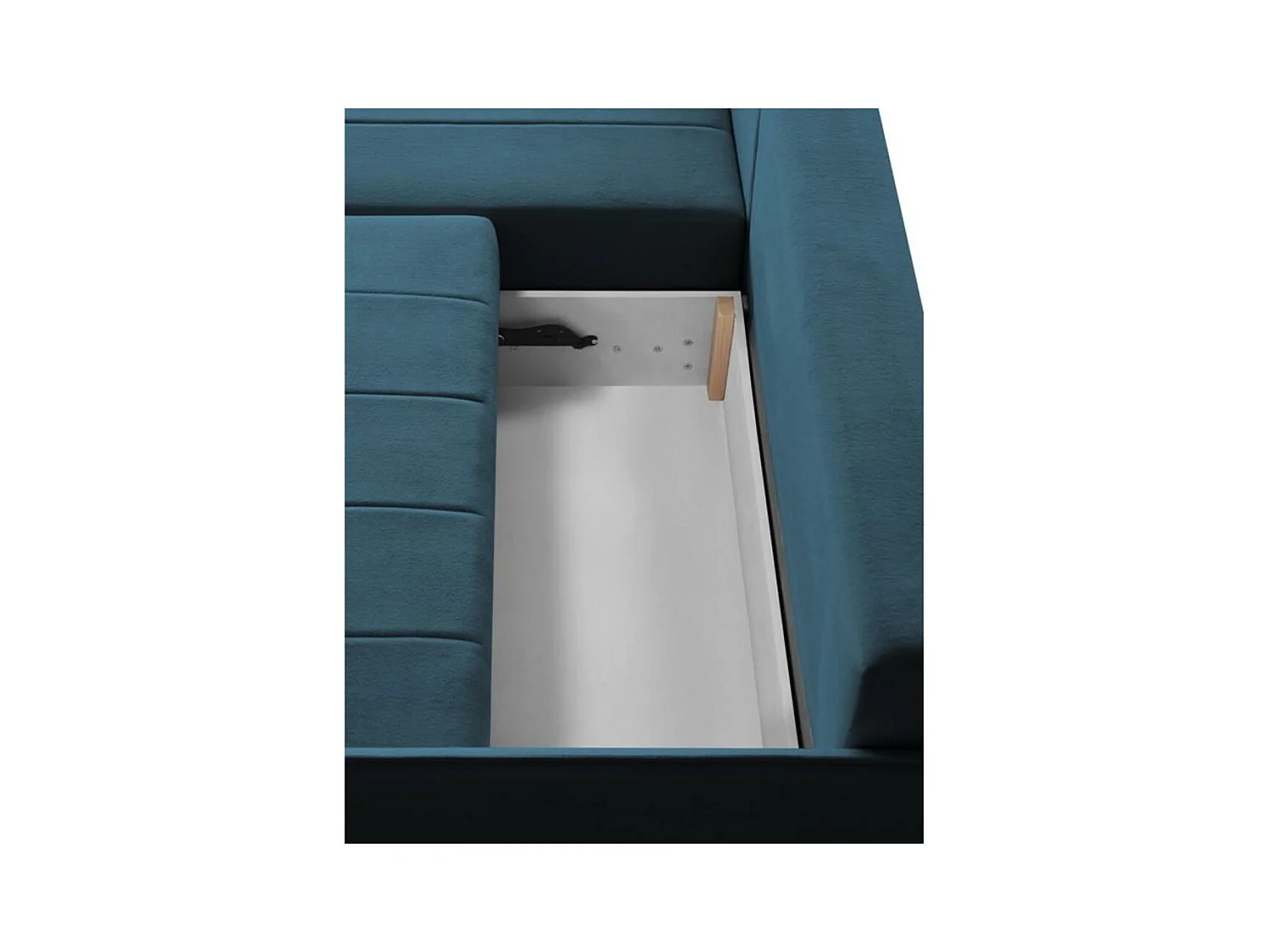 ECKSCHLAFSOFA Capri blau