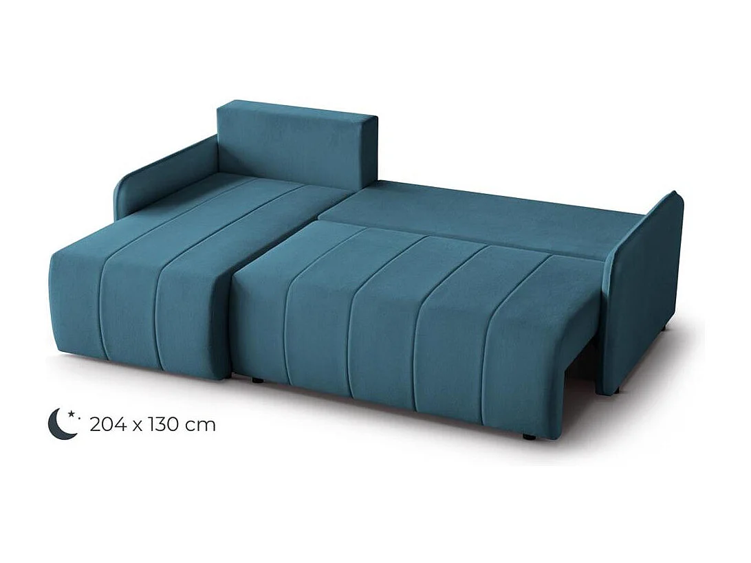 ECKSCHLAFSOFA Capri blau