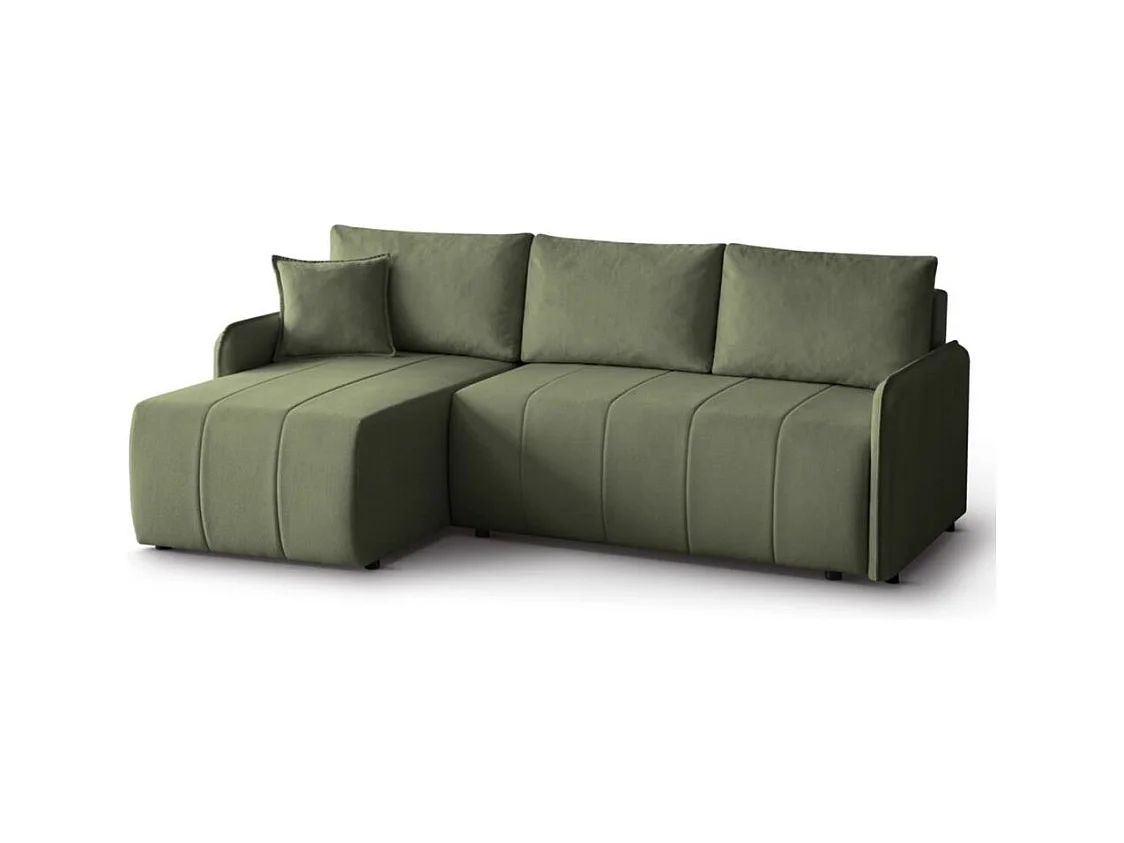ECKSCHLAFSOFA Capri grün