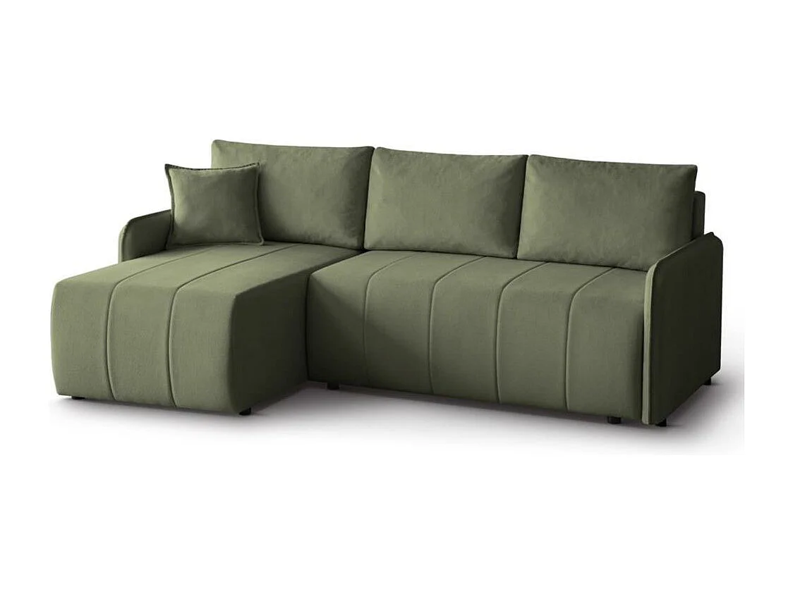 Hoekslaapbank Capri groen