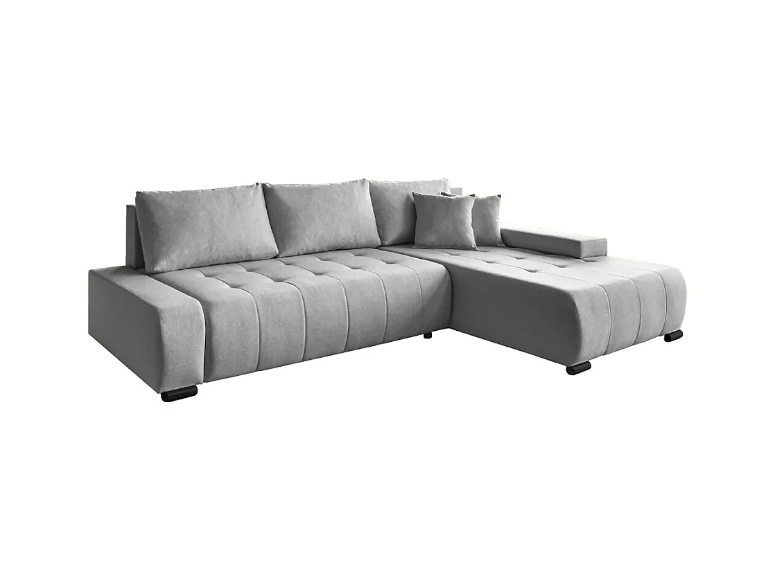 ECKSCHLAFSOFA Draco L Hellgrau