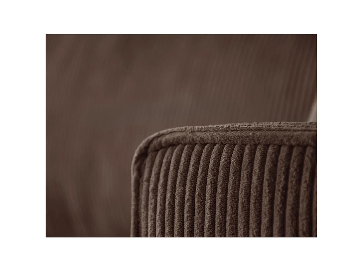 ECKSCHLAFSOFA mit Schlaffunktion Hektor braun