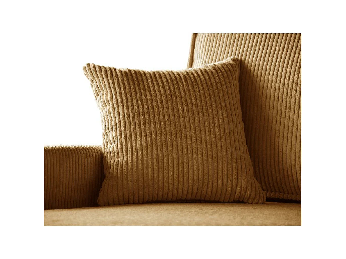 HOEKBANK met slaapfunctie Hektor mosterdgeel