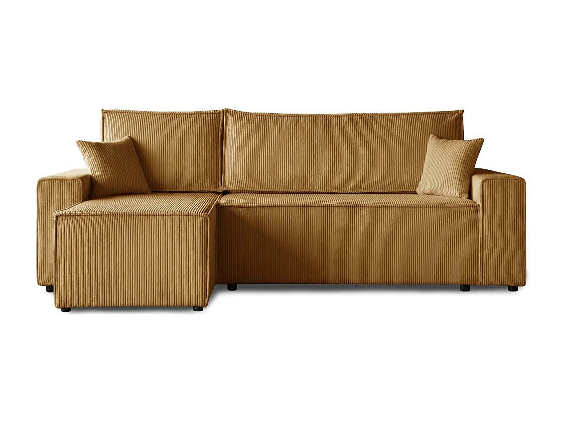 CANAPE-CHAISIER avec fonction sommeil Hektor jaune moutarde