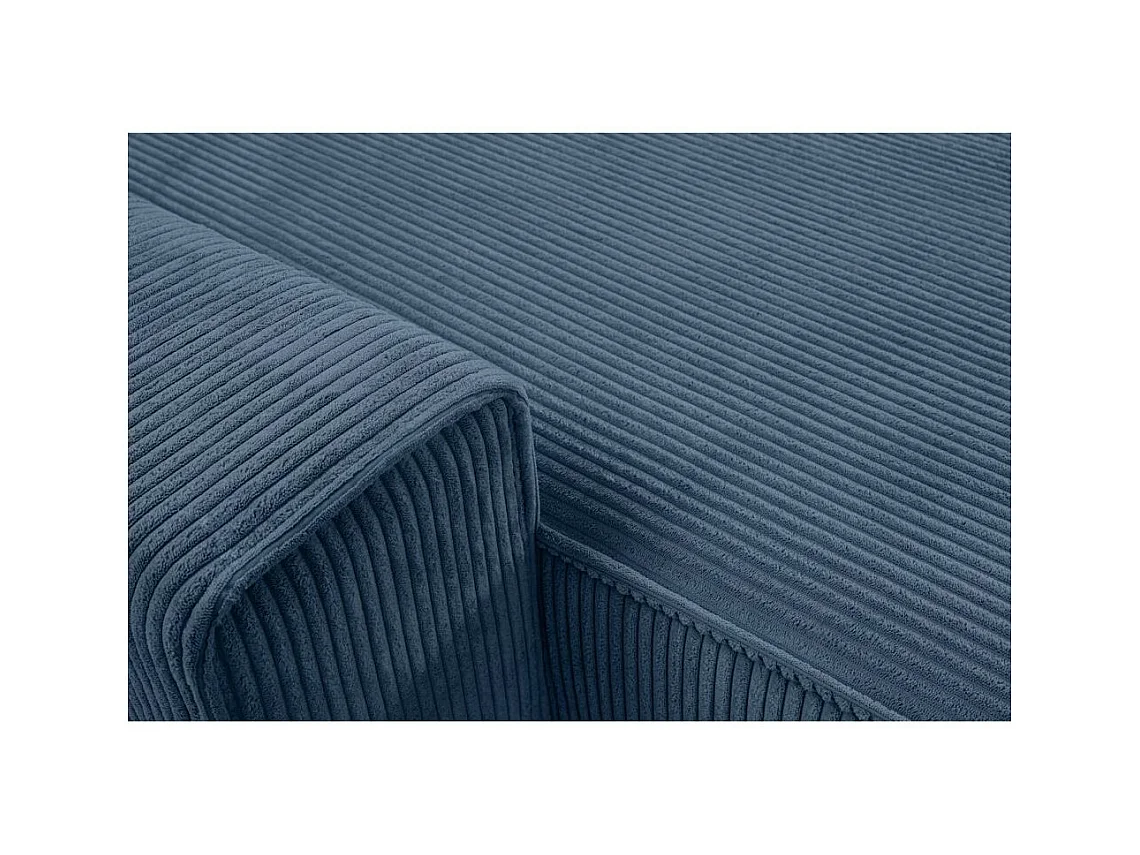 WOHNLANDSCHAFT Hektor U mit Schlaffunktion dunkelblau