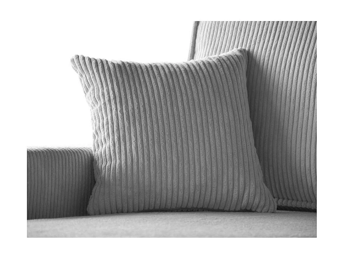 HOEKBANK met slaapfunctie Hektor lichtgrijs