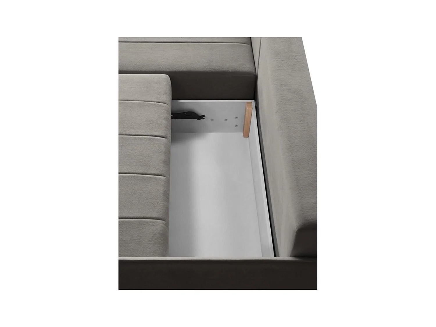 ECKSCHLAFSOFA Capri cappuccino