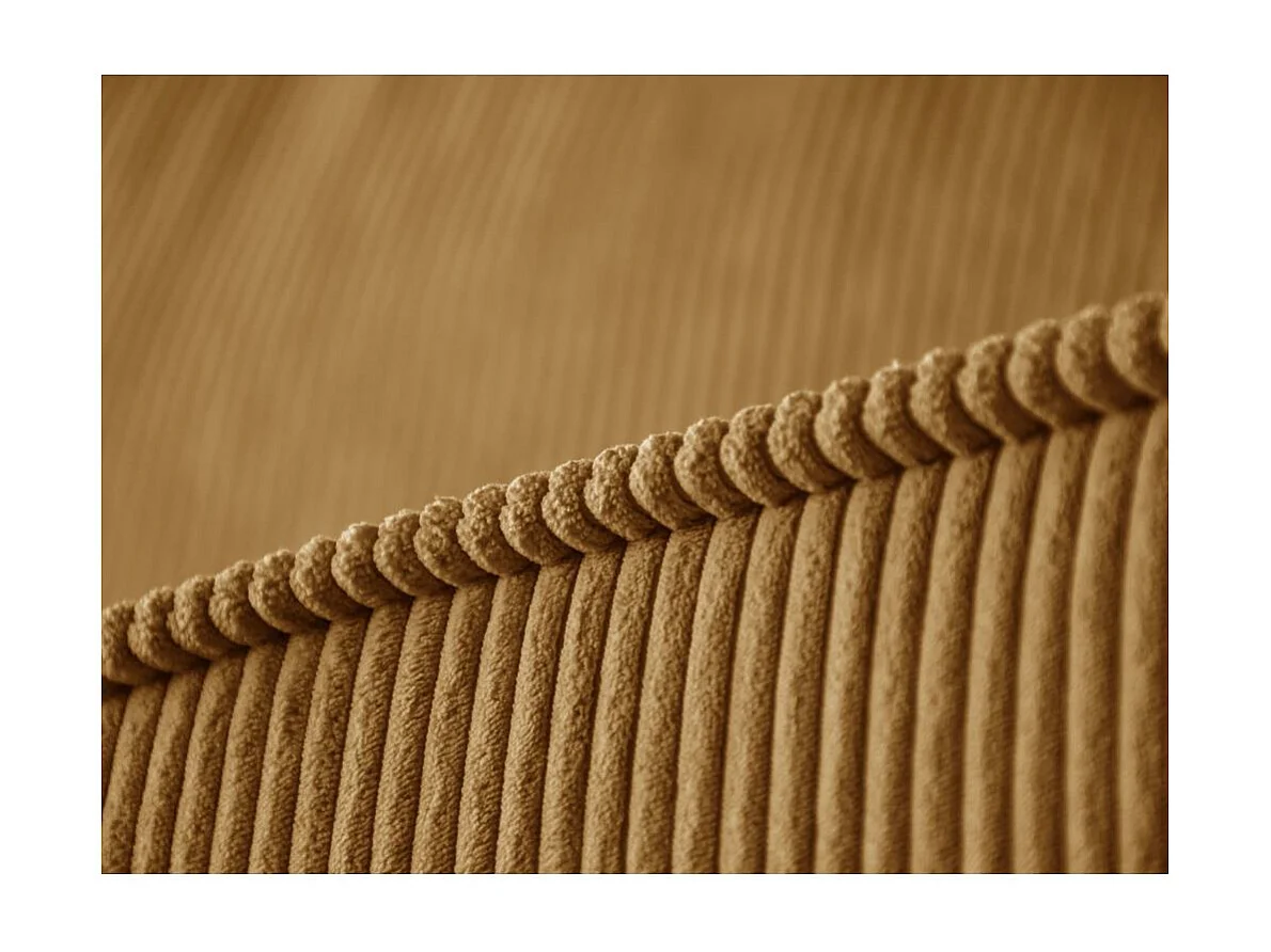 HOEKBANK met slaapfunctie Hektor mosterdgeel