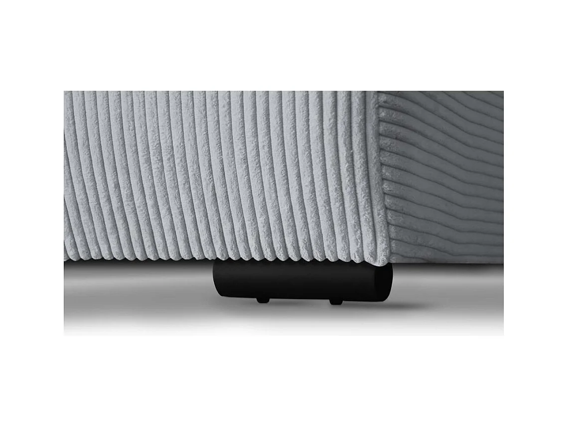 ECKSCHLAFSOFA Benny hellgrau rechts