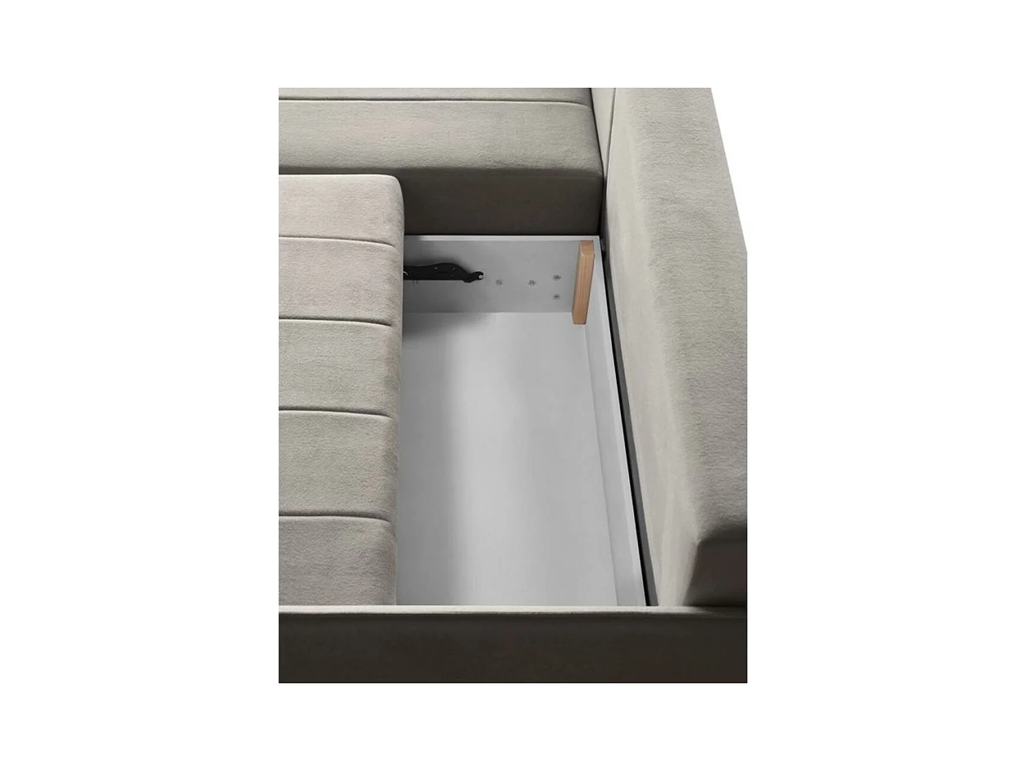 ECKSCHLAFSOFA Capri beige