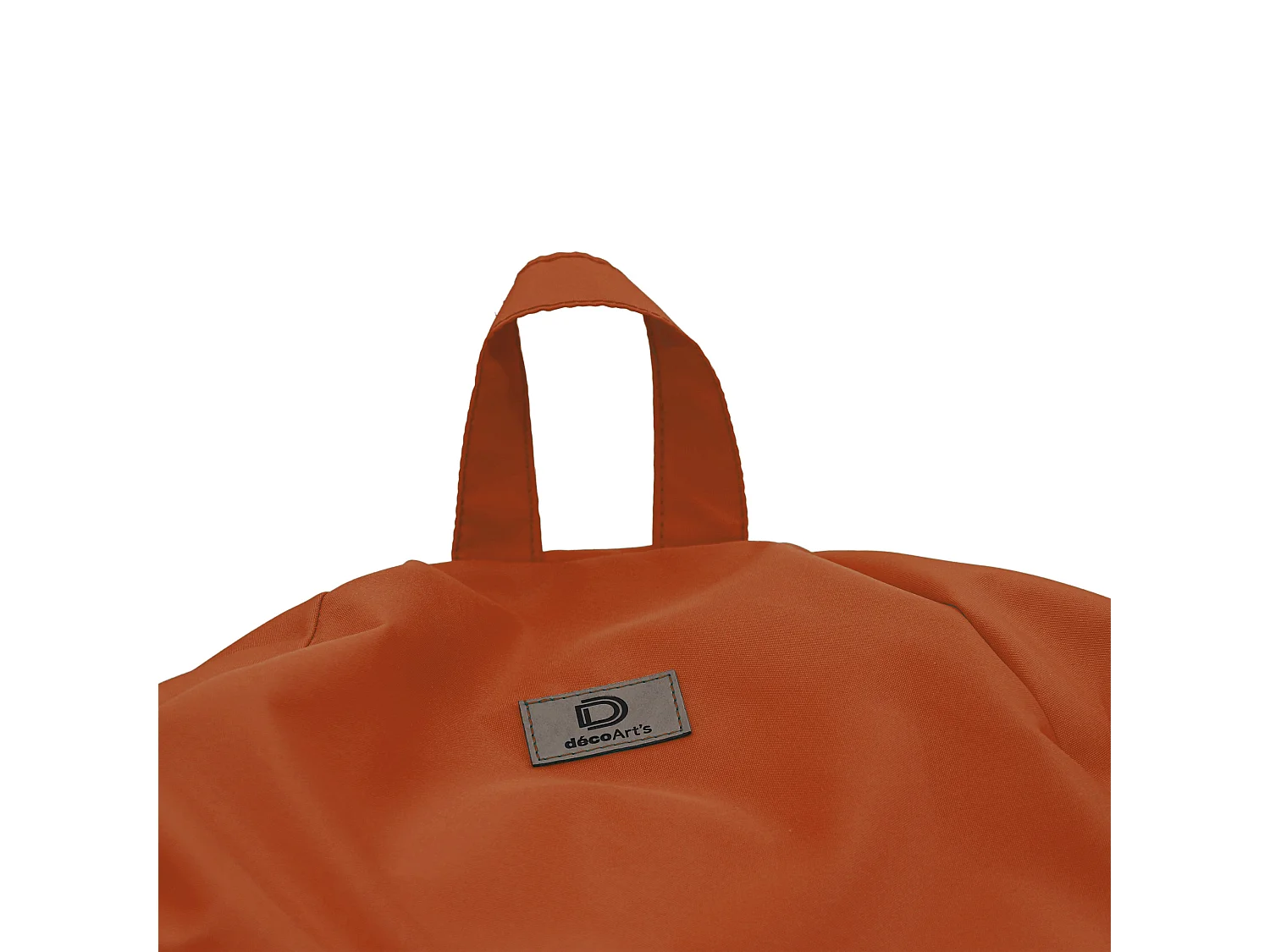 Pouf poire XL d'extérieur - 110x120 cm - Terracotta